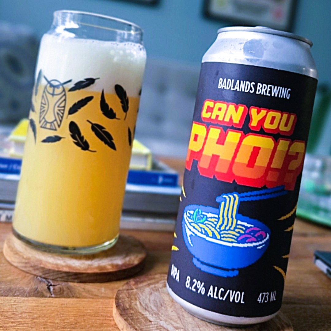 Badlands x CLAG - Can You PHO? Double New England IPA