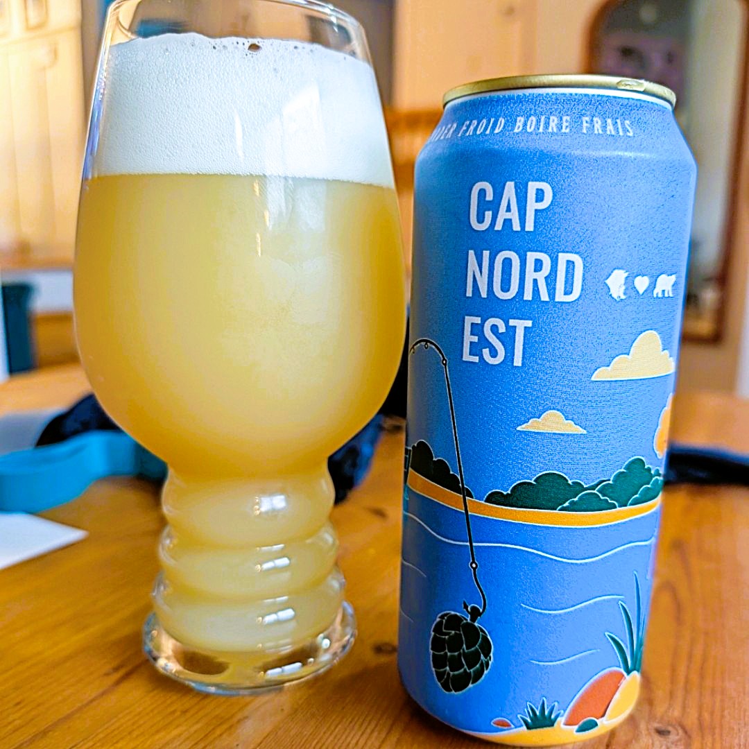 BreWskey x Boréale - Cap Nord Est New England IPA