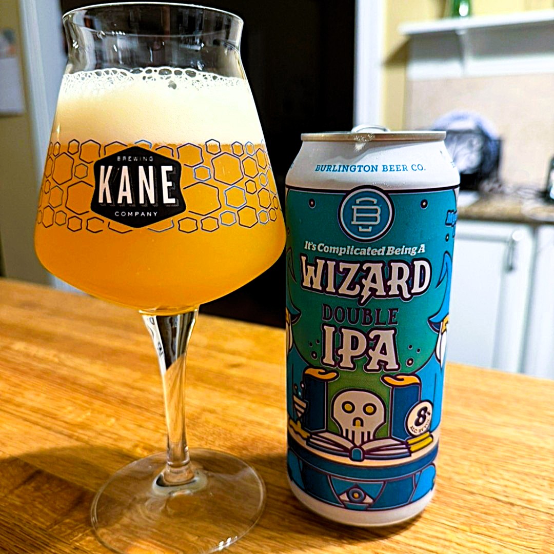 Burlington - It’s Complicated Being a Wizard Double New England IPA