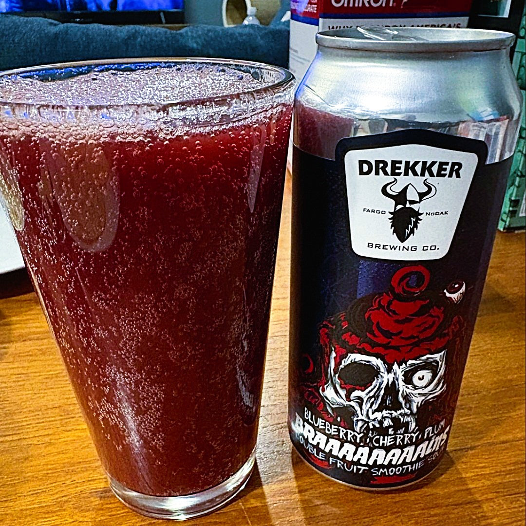 Drekker - Braaaaaaaaains mustika-ploomi-kirsi-puuviljahapu 