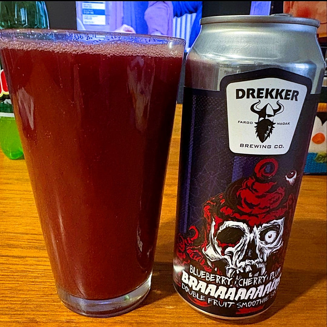 Drekker - Braaaaaaaaains mustika-ploomi-kirsi-puuviljahapu 