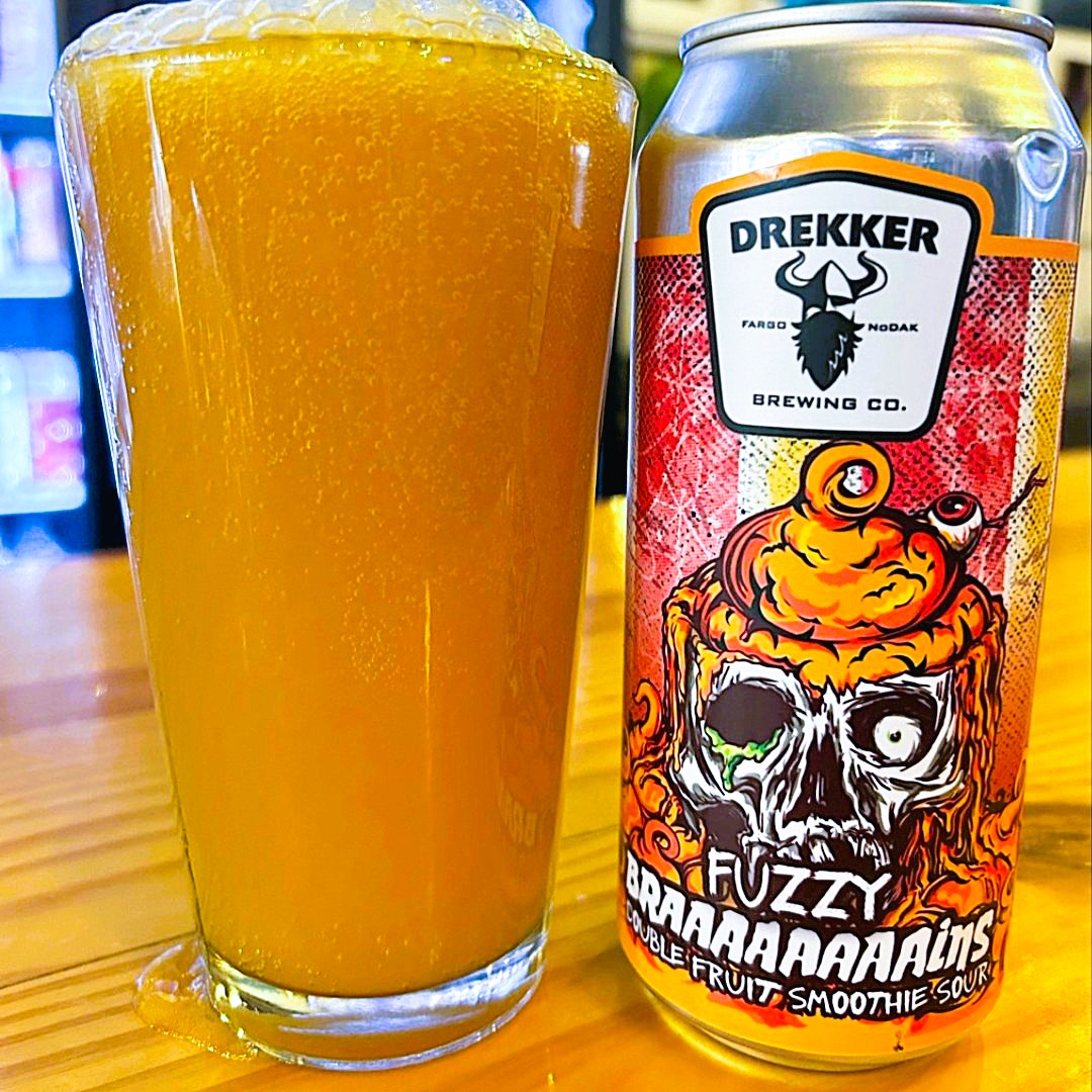 Drekker - Fuzzy Braaaaaaaains Smoothie Sour - Mango, Peach, Apricot