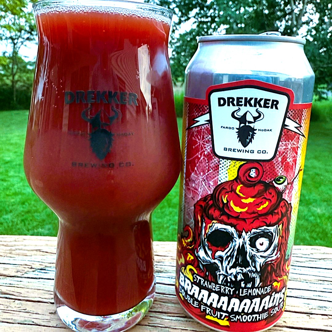 Drekker Braaaaaaaains - maasika limonaadi ja puuviljasegu 