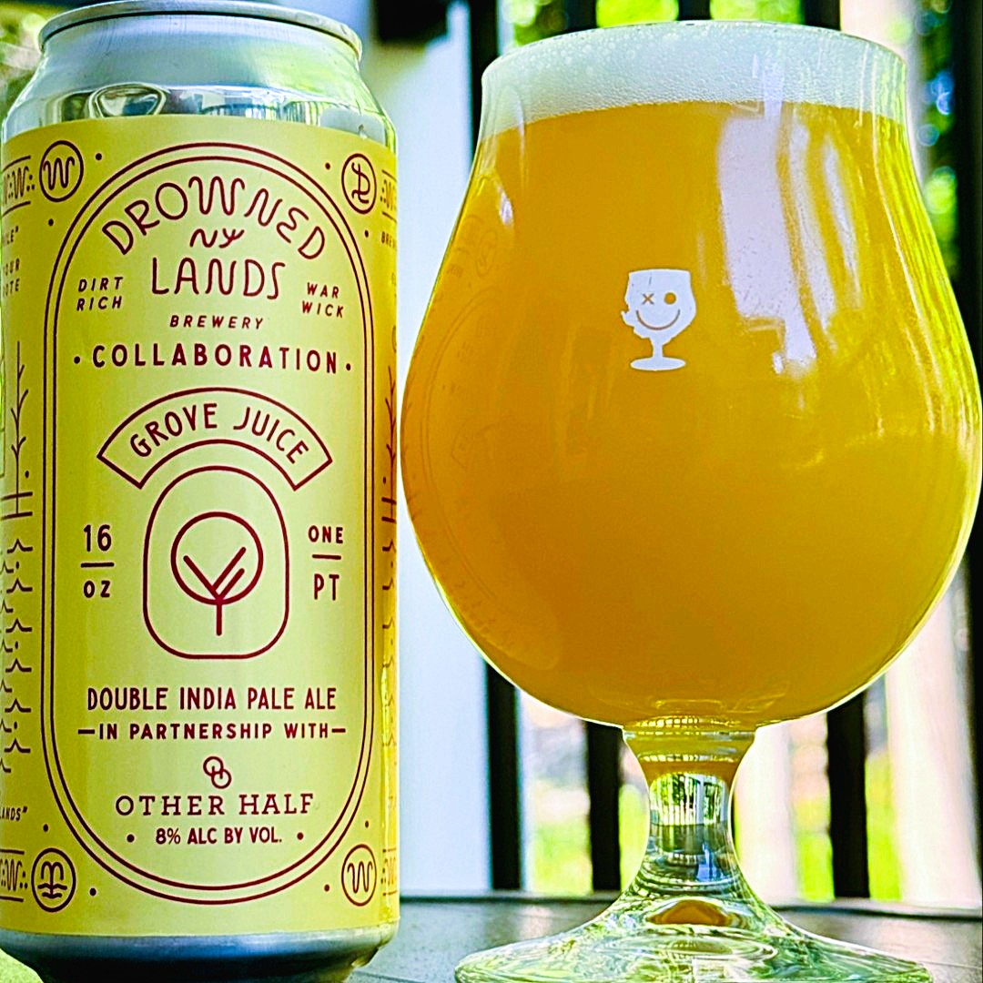 Drowned Lands x Other Half - Grove Juice Double New England IPA