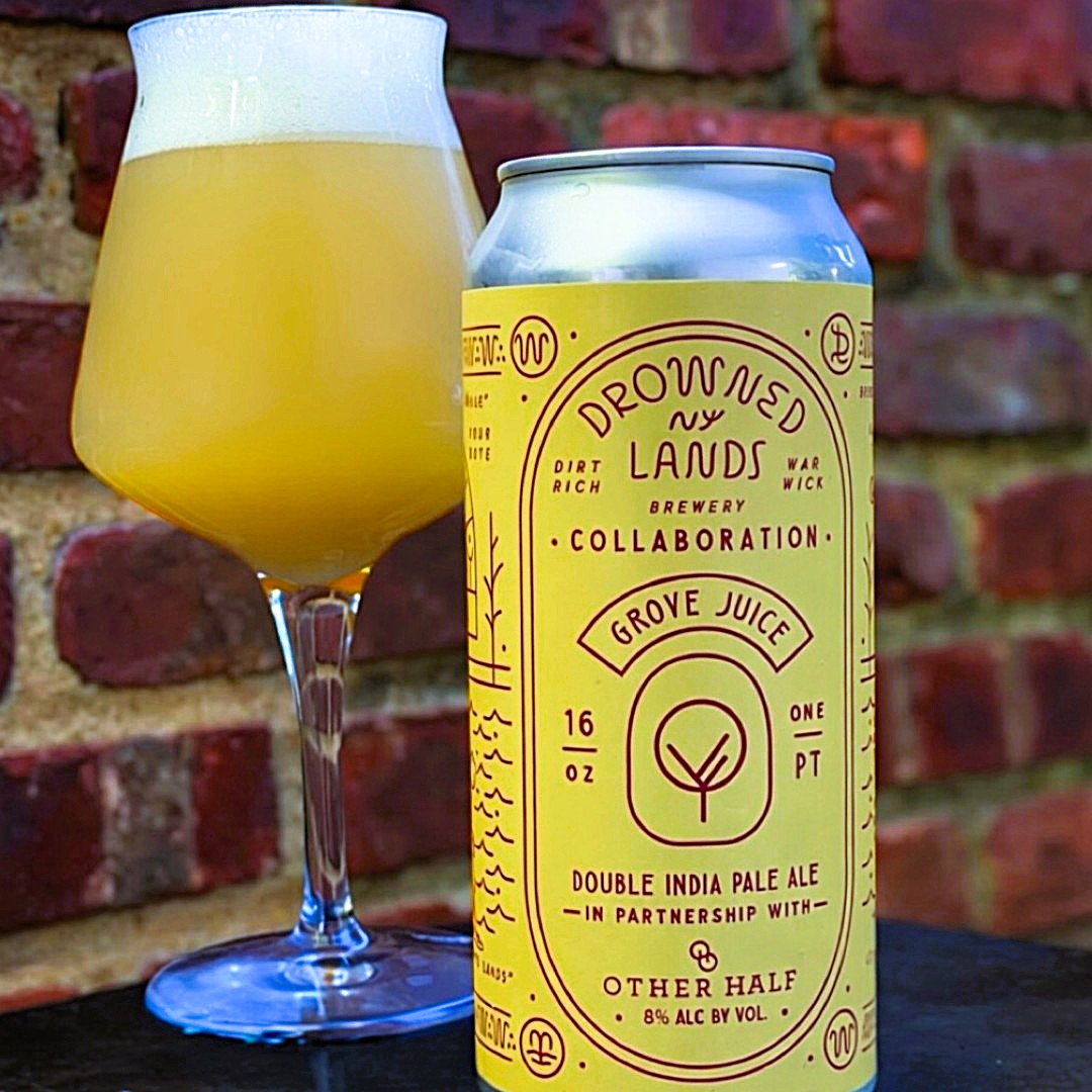 Drowned Lands x Other Half - Grove Juice Double New England IPA