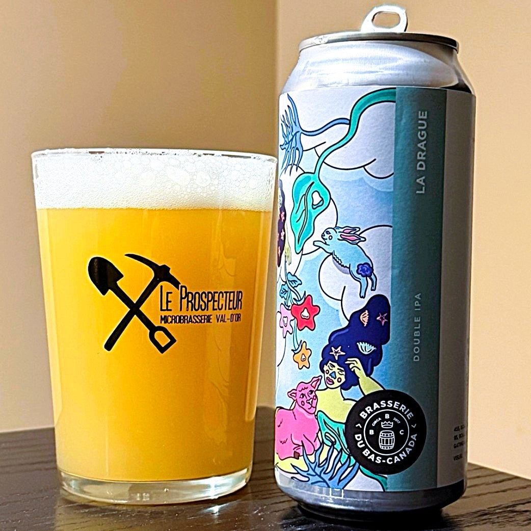 Brasserie du Bas-Canada - La Drague Double New England IPA