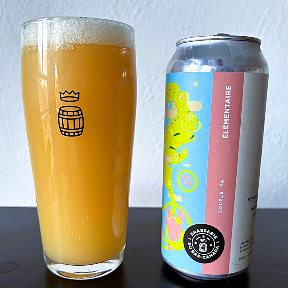 Brasserie du Bas – Élementaire Double New England IPA – Elementaire