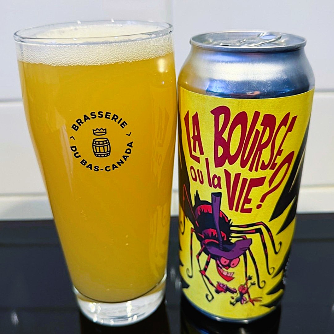 Brasserie du Bas-Canada - La Bourse Ou La Vie? New England Pale Ale