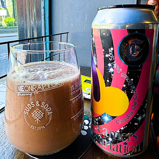 Elmeleven - Dreamers Destination SWIRL Smoothie Sour - šokolaadiküpsisetaigna, vegan pehme jäätise, karamelli, vanilli, šokolaadiga