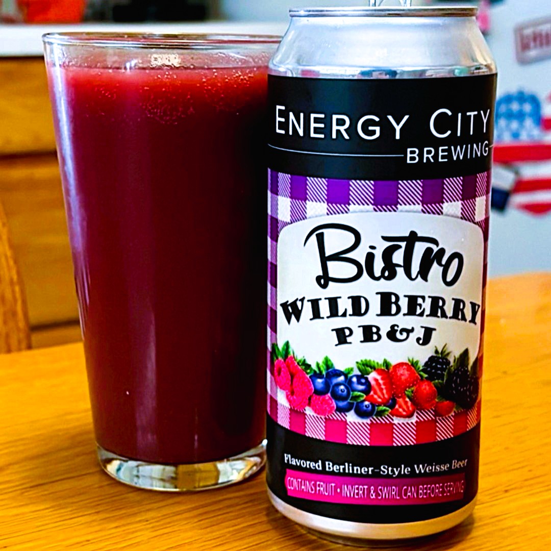 Energy City Bistro - Wild Berry (PB&J) Peanut Butter & Jelly Fruited Berliner Weisse Smoothie Sour (Copy)