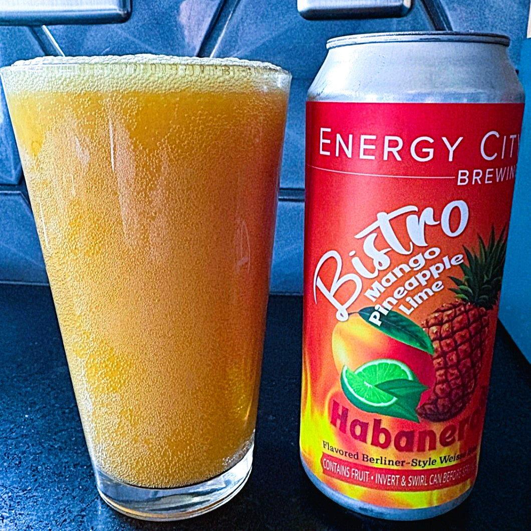Energy City – Bistro Mango Pineapple Lime Habanero, puuviljane Berliner Weisse / smoothie-tüüpi hapuõlu