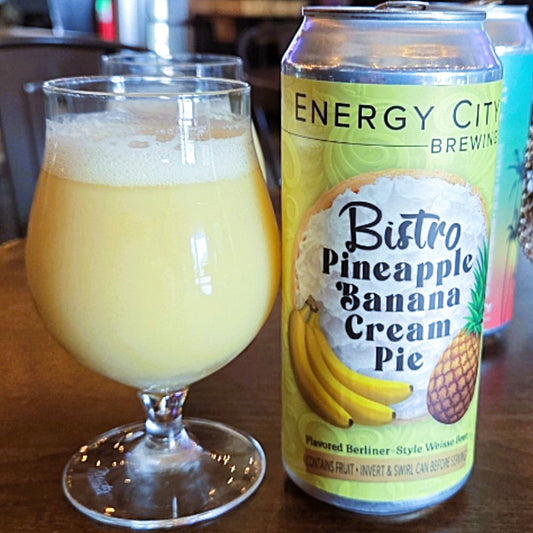 Energy City - Bistro Pineapple Banana Cream Pie Fruited Berliner Weisse / Smoothie Sour