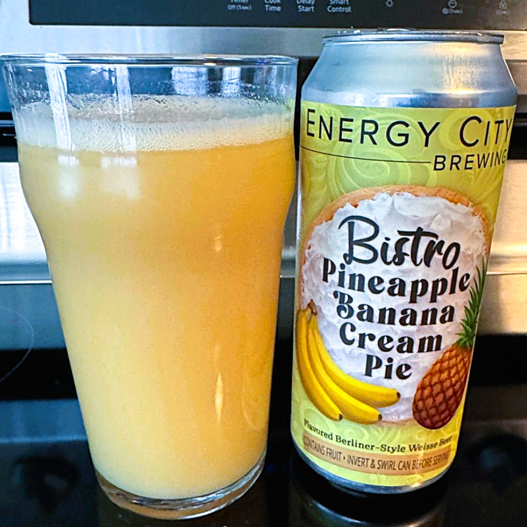 Energy City - Bistro Pineapple Banana Cream Pie Fruited Berliner Weisse / Smoothie Sour