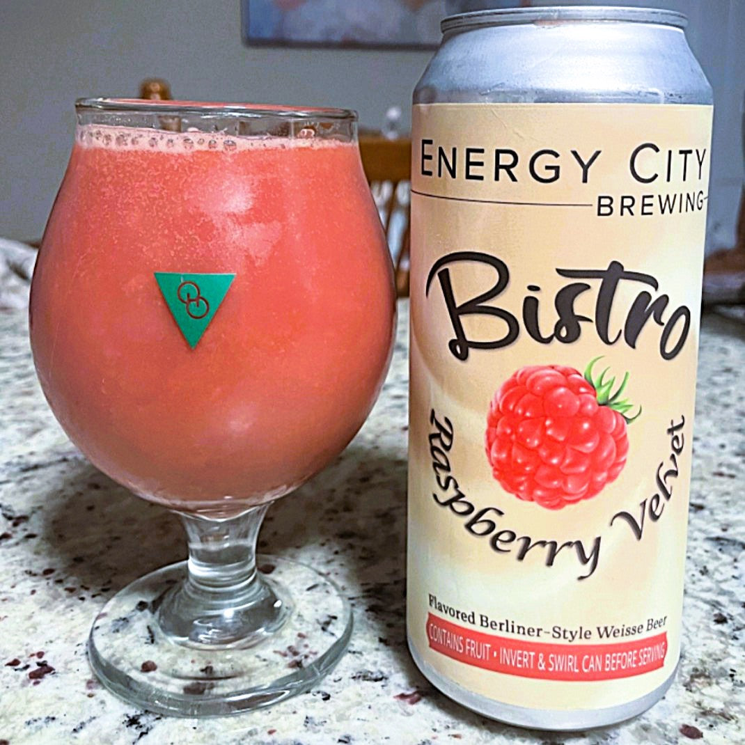 Energy City - Bistro Raspberry Velvet Fruited Berliner Weisse / Smoothie Sour