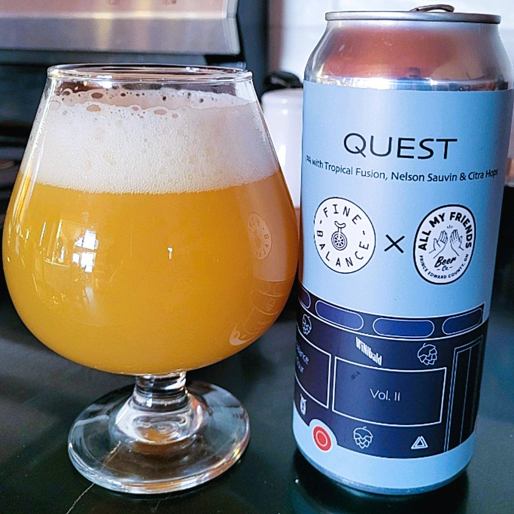 Fine Balance x All My Friends - Quest New England IPA