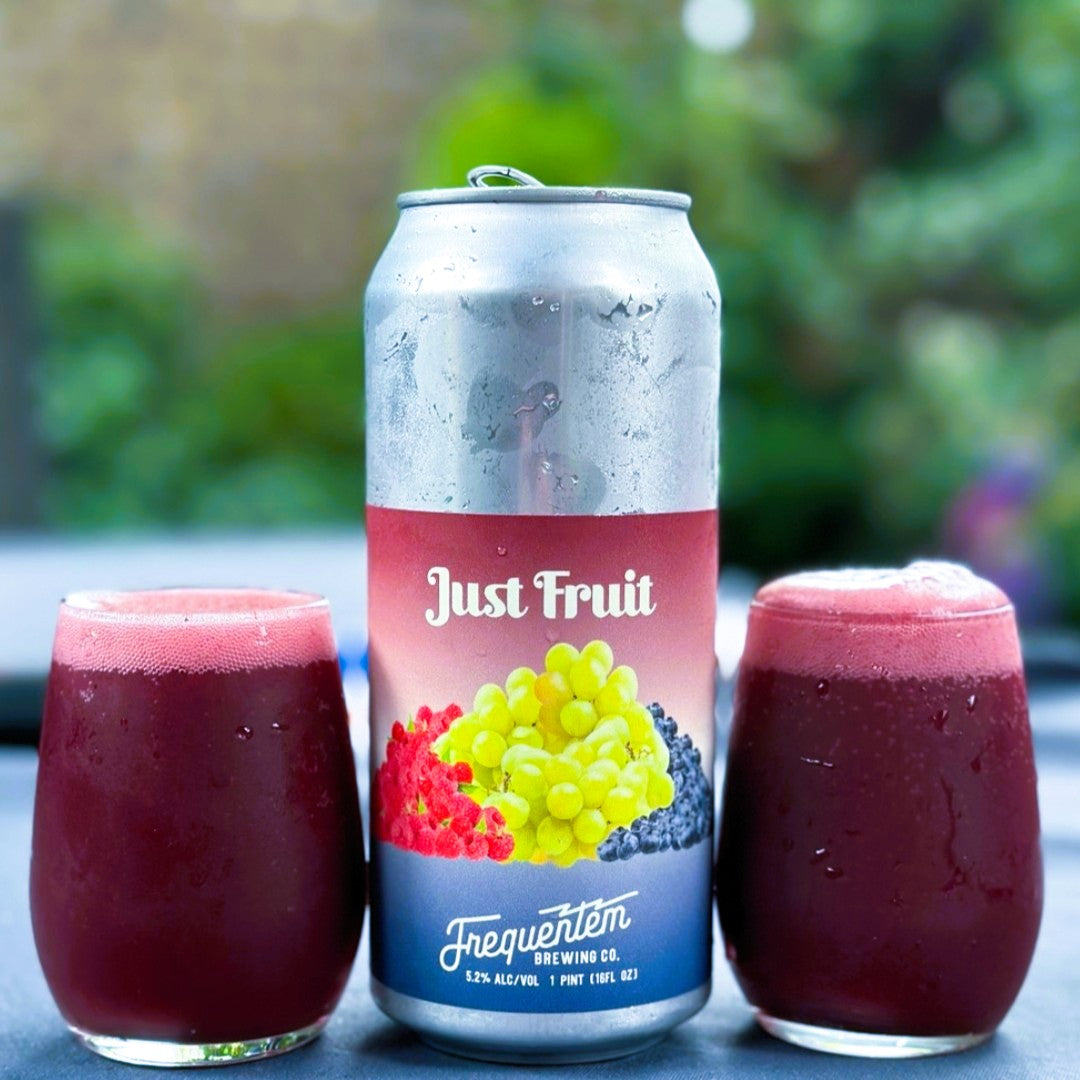 Frequetem - Just Fruit: vaarika, valge viinamarja, mustika smuuti hapu 