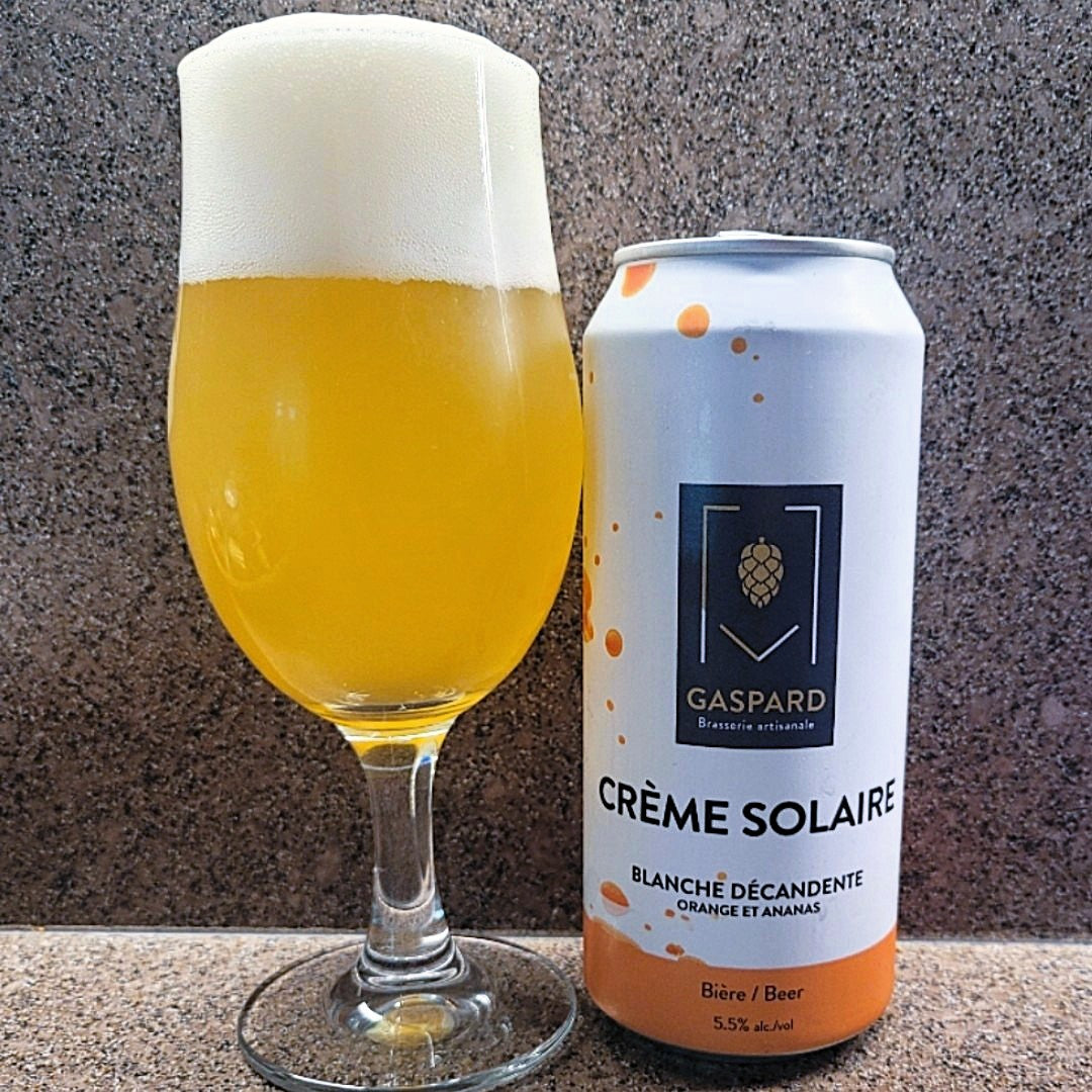 Gaspard Brasserie - Crѐme Solaire Witbier / Blanche