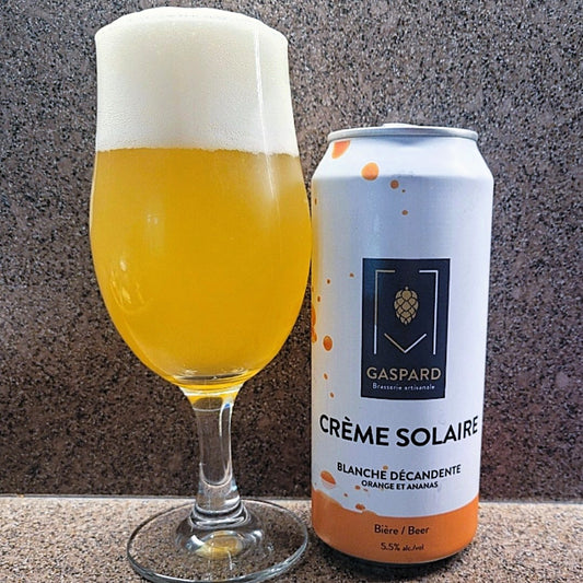 Gaspard Brasserie - Crѐme Solaire Witbier / Blanche