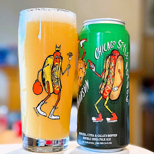 Humalalihunik maailmale - Chicago stiilis humalakoer (vs. Nashville'i humalakana) topelt Uus-Inglismaa IPA (Southern Gristi koostöö) 