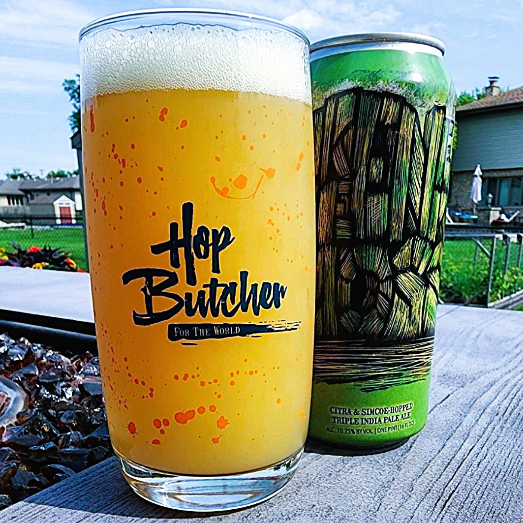 Hop Butcher for the World - Greener Moss Triple New England IPA
