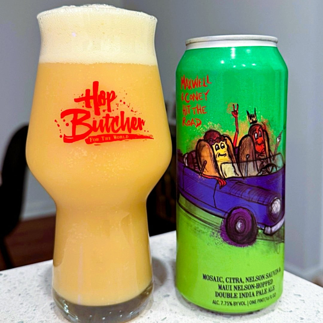 Hop Butcher for the World - Maxwell & Coney Hit the Road Double New England IPA