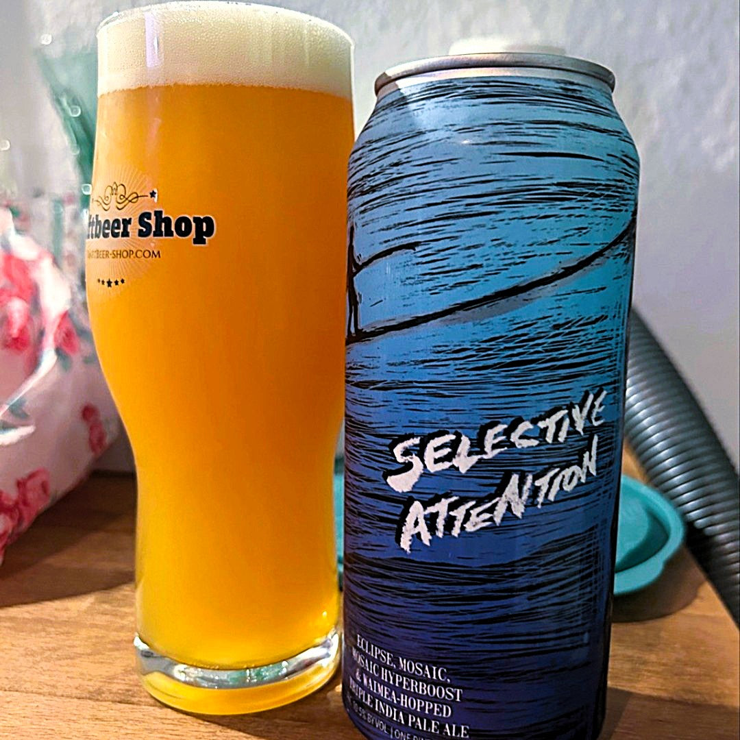 Hop Butcher for the World & Masthead - Selective Attention Triple New England IPA