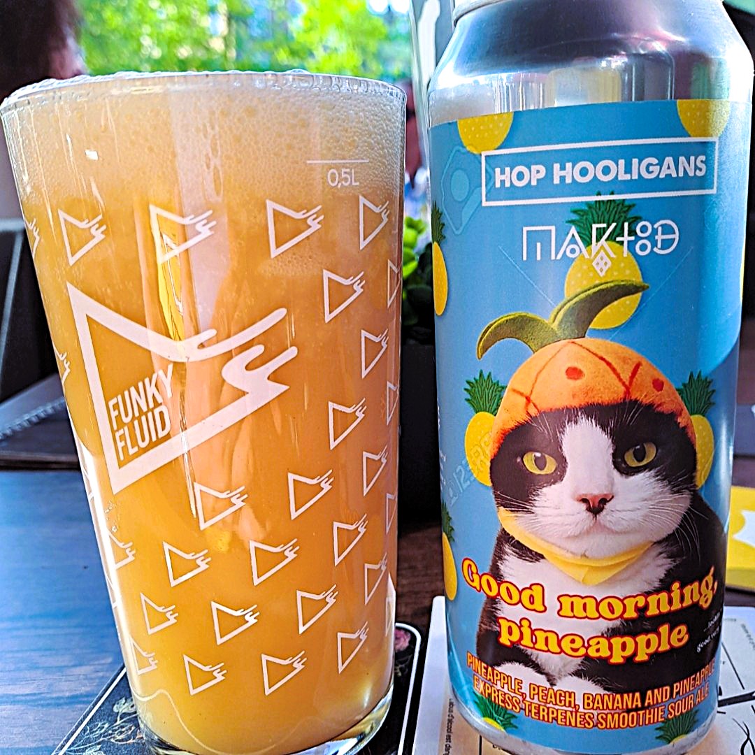 Hop Hooligans x Maktoob - Good Morning Pineapple Smoothie Sour