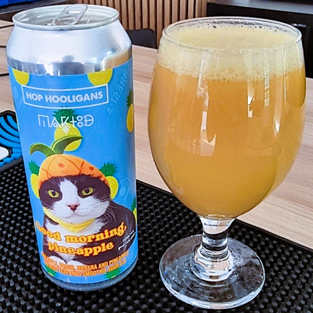 Hop Hooligans x Maktoob - Good Morning Pineapple Smoothie Sour