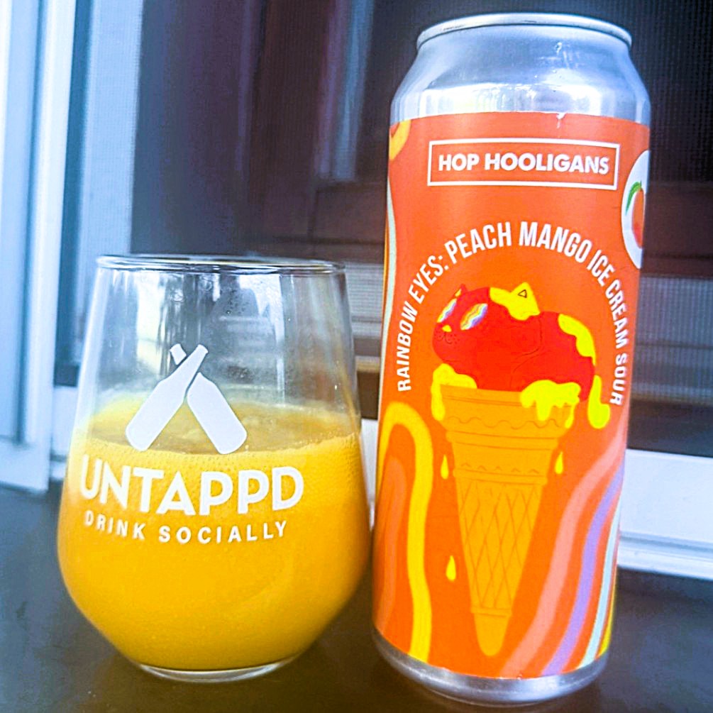 Hop Hooligans - Rainbow Eyes: Peach Mango Smoothie Sour
