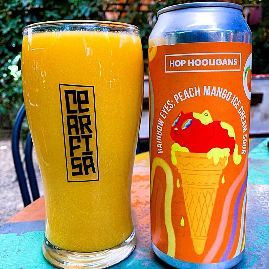 Hop Hooligans - Rainbow Eyes: Peach Mango Smoothie Sour