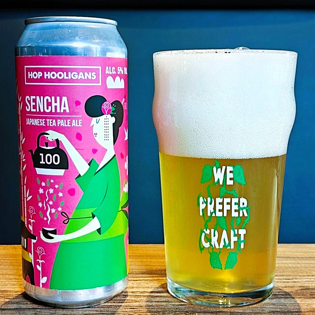 Hop Hooligans -  Sencha 100 Tea Pale Ale