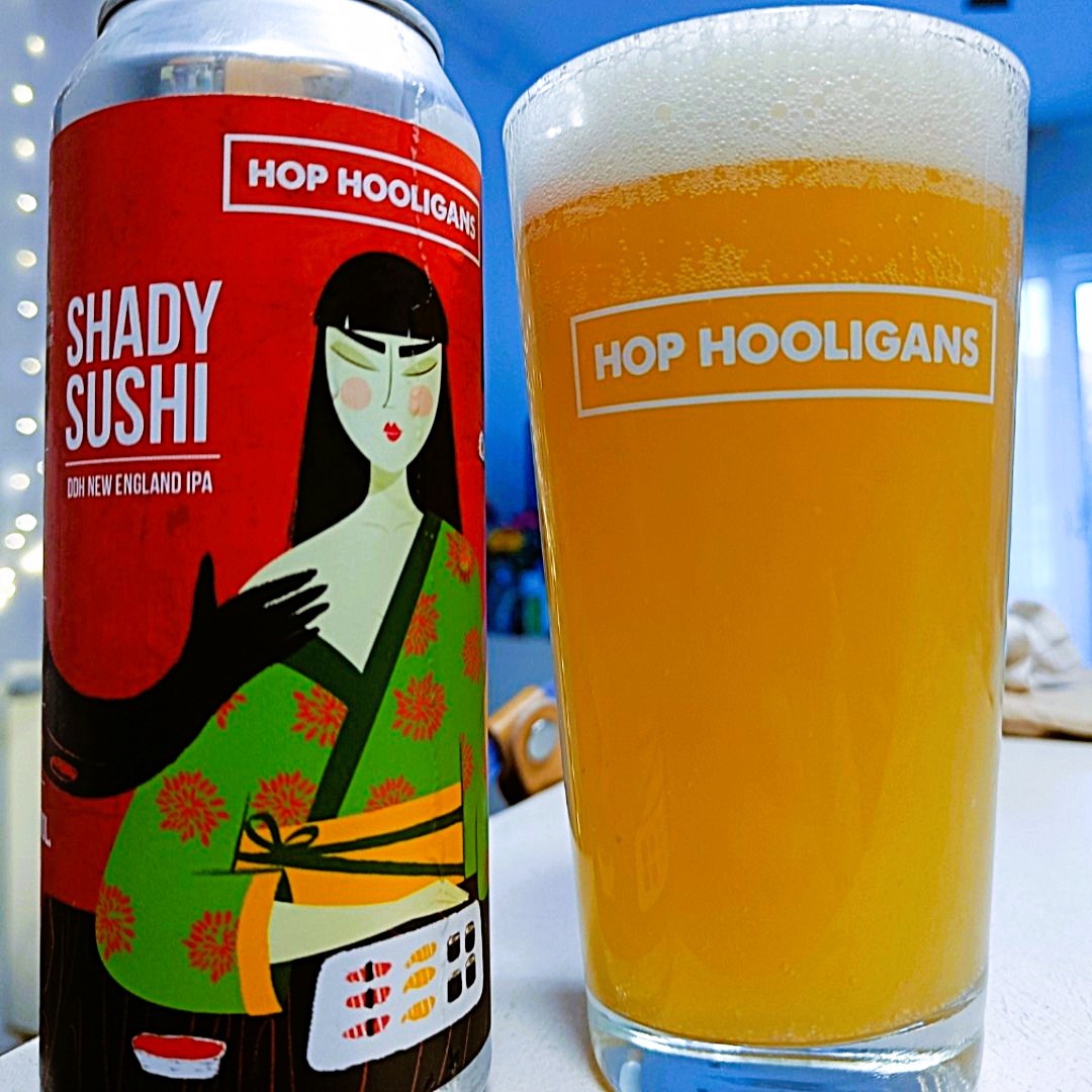Hop Hooligans - Shady Sushi New England IPA NEIPA