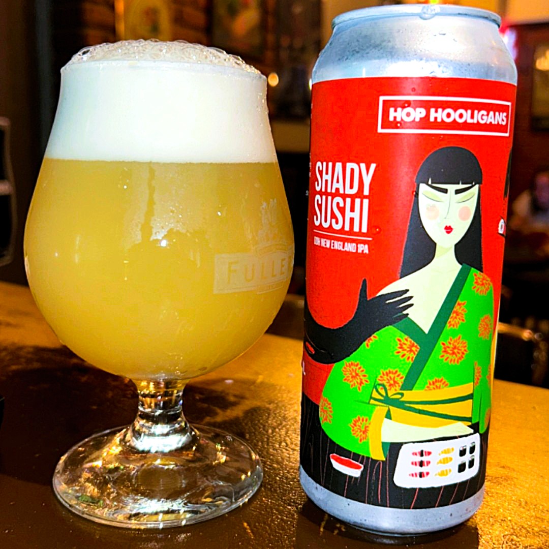 Hop Hooligans - Shady Sushi New England IPA NEIPA