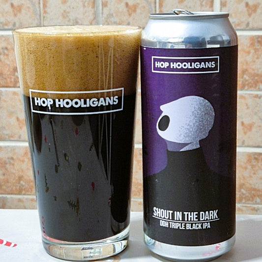 Hop Hooligans - Shout in the Dark Triple Black IPA