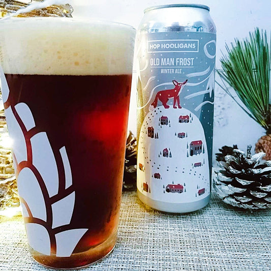 Hop Hooligans  - Old Man Frost Winter Ale / Hoppy Brown Ale