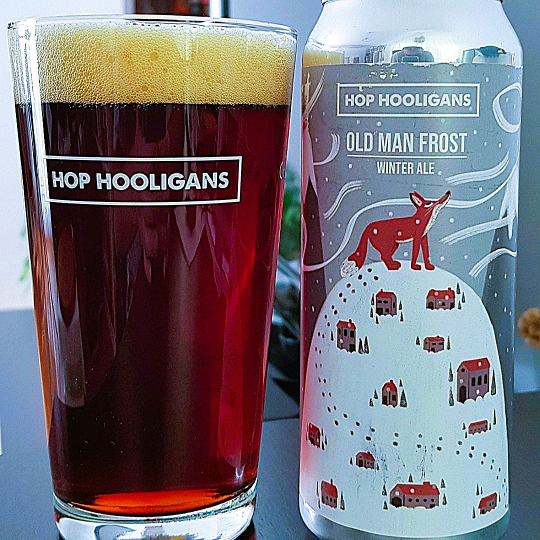 Hop Hooligans  - Old Man Frost Winter Ale / Hoppy Brown Ale