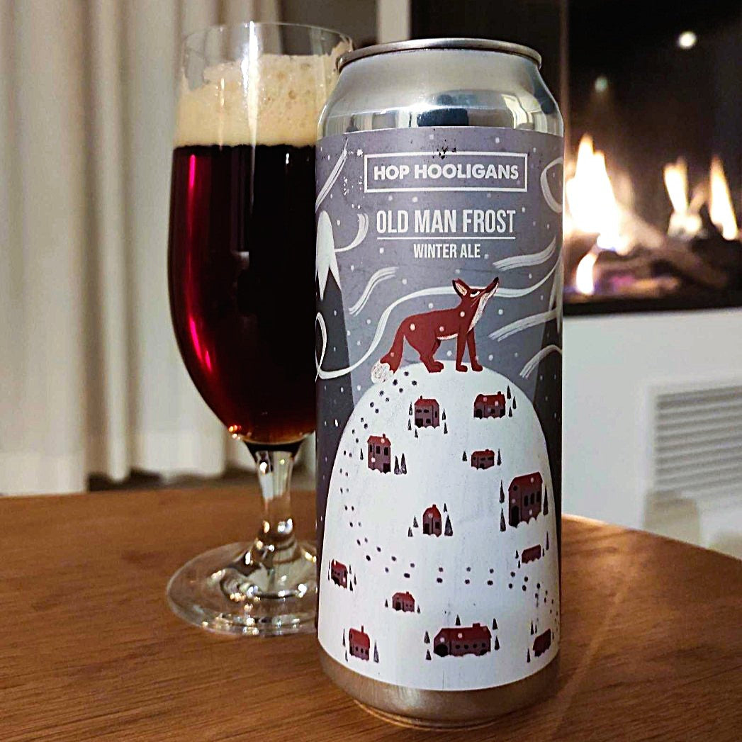 Hop Hooligans  - Old Man Frost Winter Ale / Hoppy Brown Ale
