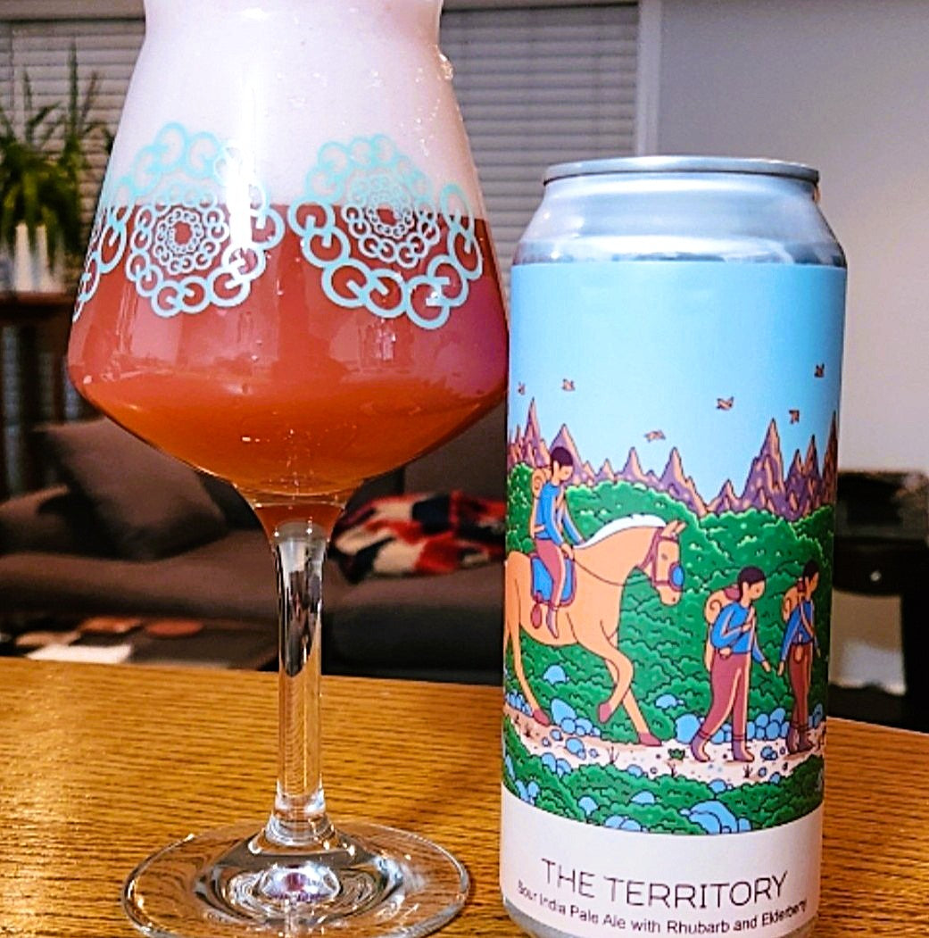 Hudson Valley - The Territory Sour IPA - Rabarber, Leedrimari