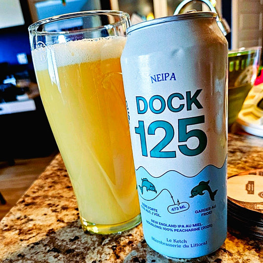Le Ketch - Dock 125 New England IPA - 100% Peacharine