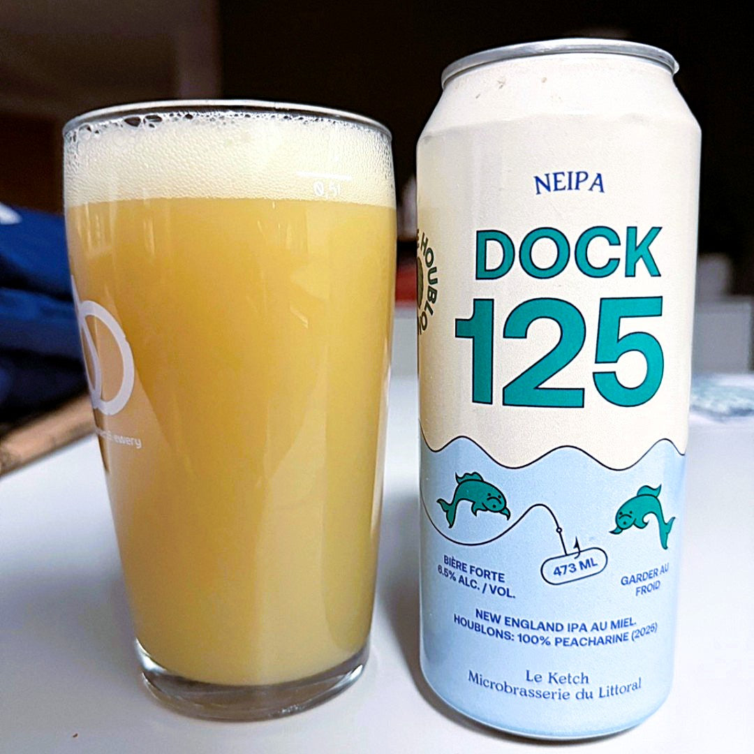 Le Ketch - Dock 125 New England IPA - 100% Peacharine
