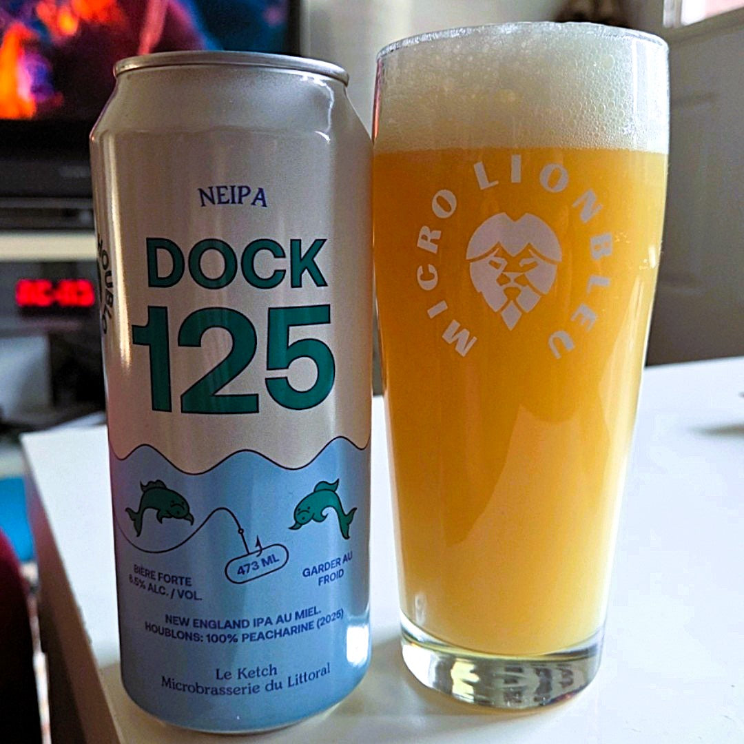 Le Ketch - Dock 125 New England IPA - 100% Peacharine