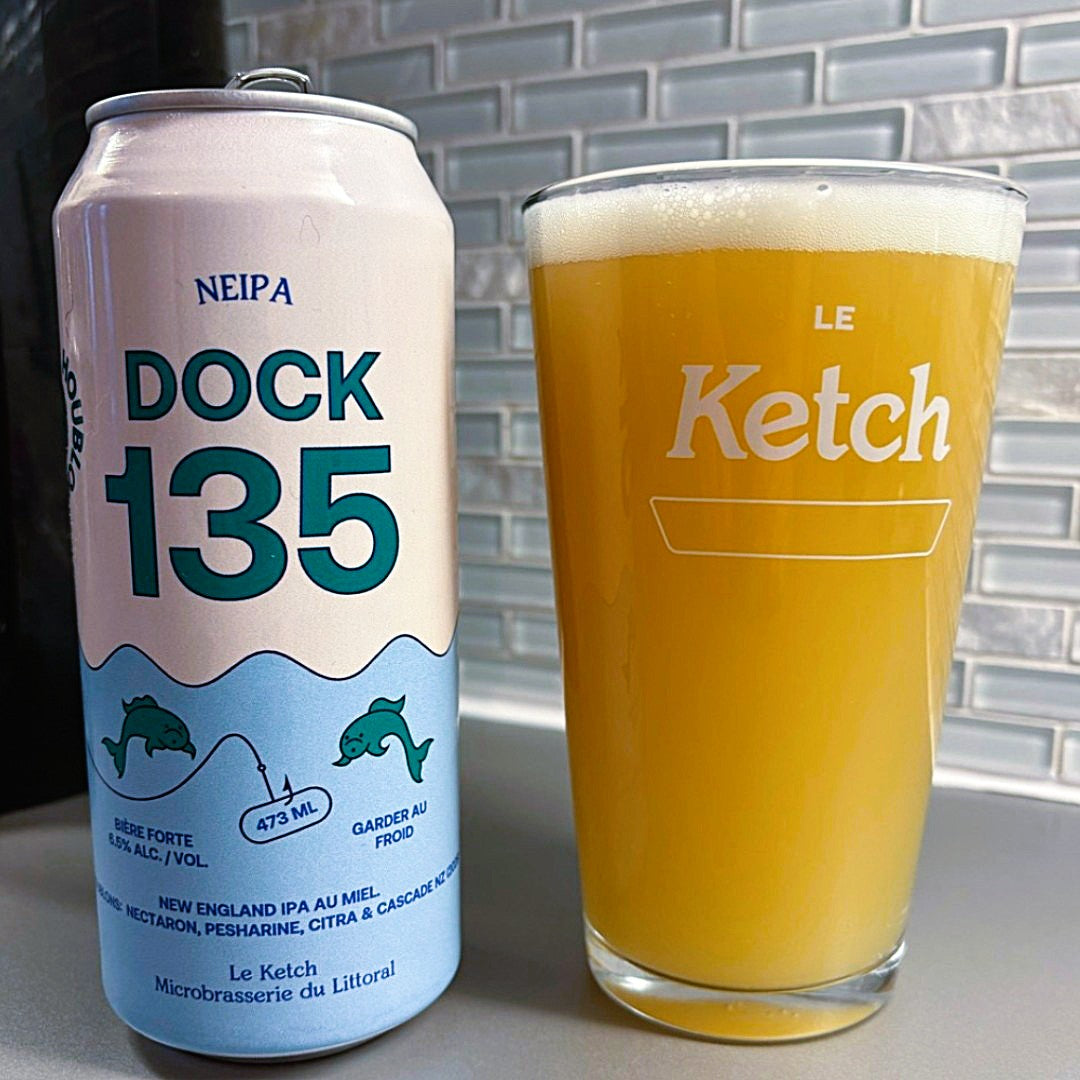 Le Ketch - Dock 135: Nectaron, Pesharine, Citra, Cascade New England IPA