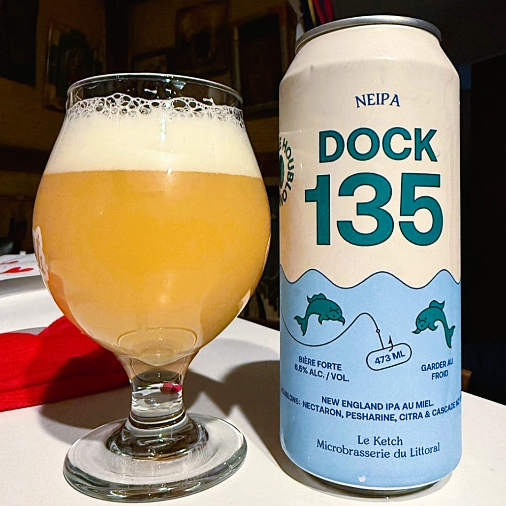 Le Ketch - Dock 135: Nectaron, Pesharine, Citra, Cascade New England IPA