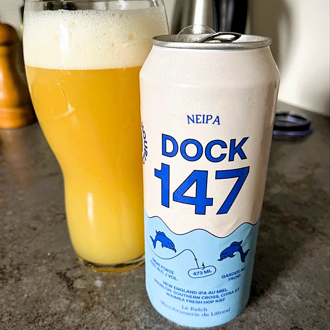 Le Ketch - Dock 147: Southern Cross, Citra, Waimea Fresh Hop Kief, Honey New England IPA