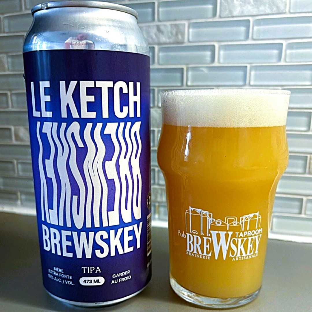 Le Ketch x BreWskey - Capitaine Val-Morin Triple New England IPA