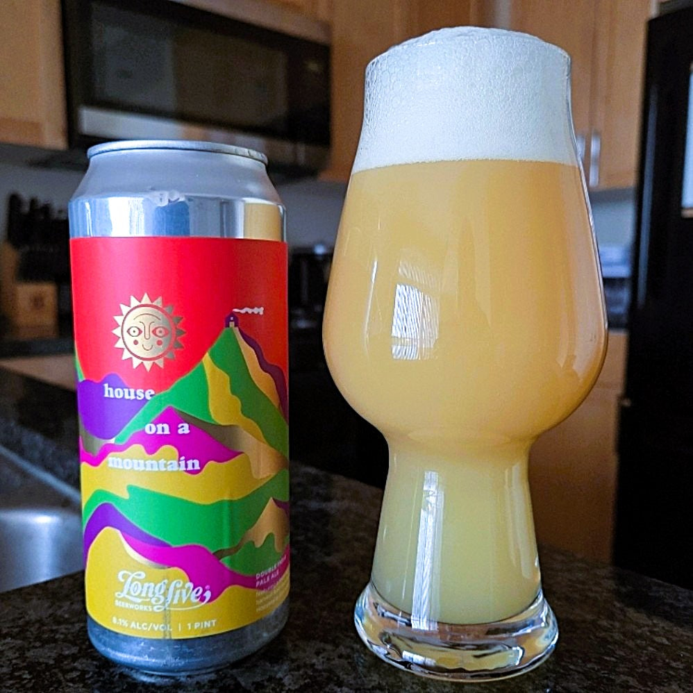 Long Live Beerworks - House on a Mountain Double New England IPA