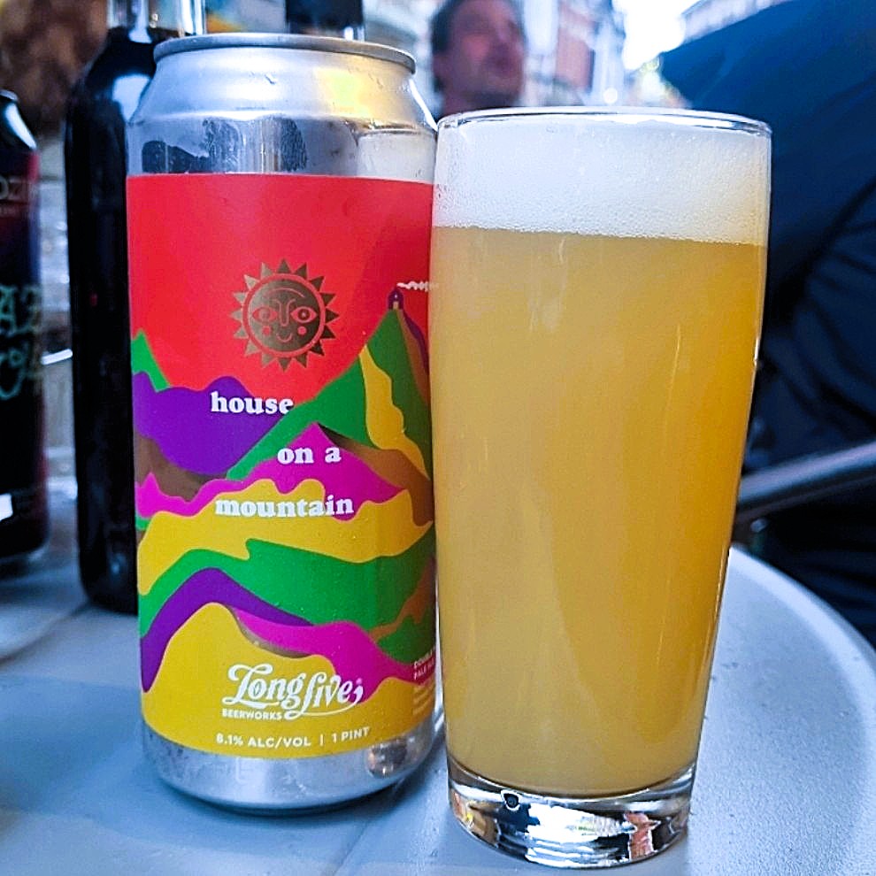 Long Live Beerworks - House on a Mountain Double New England IPA