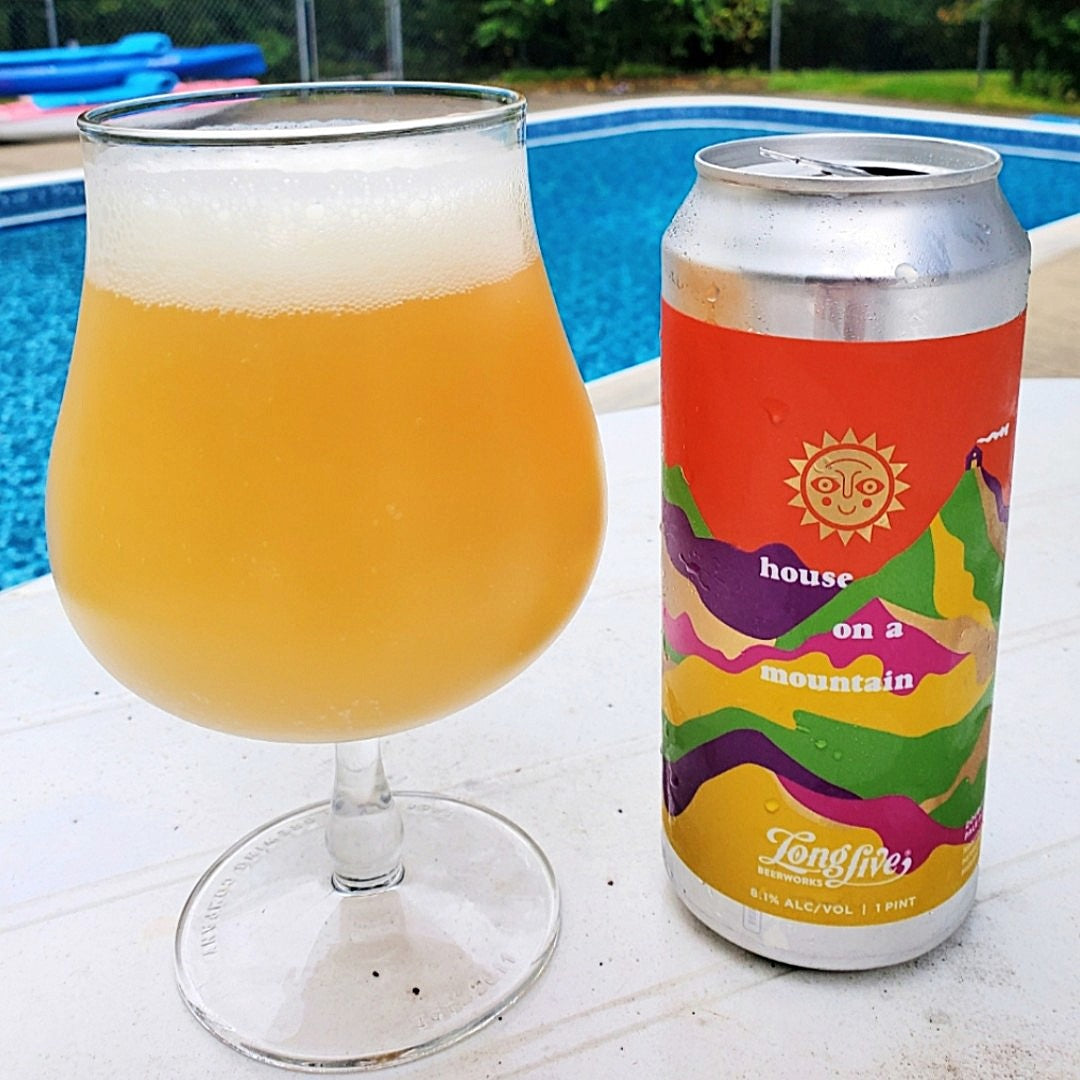 Long Live Beerworks - House on a Mountain Double New England IPA