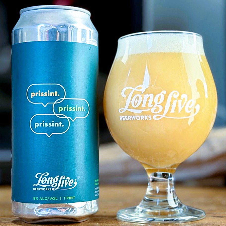 Long Live Beerworks - Prissint Double New England IPA