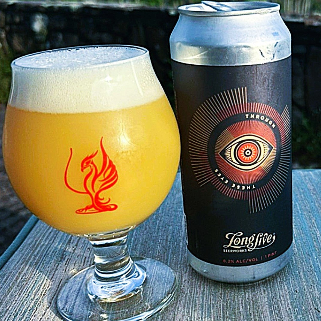 Long Live Beerworks - Through These Eyes Double New England IPA